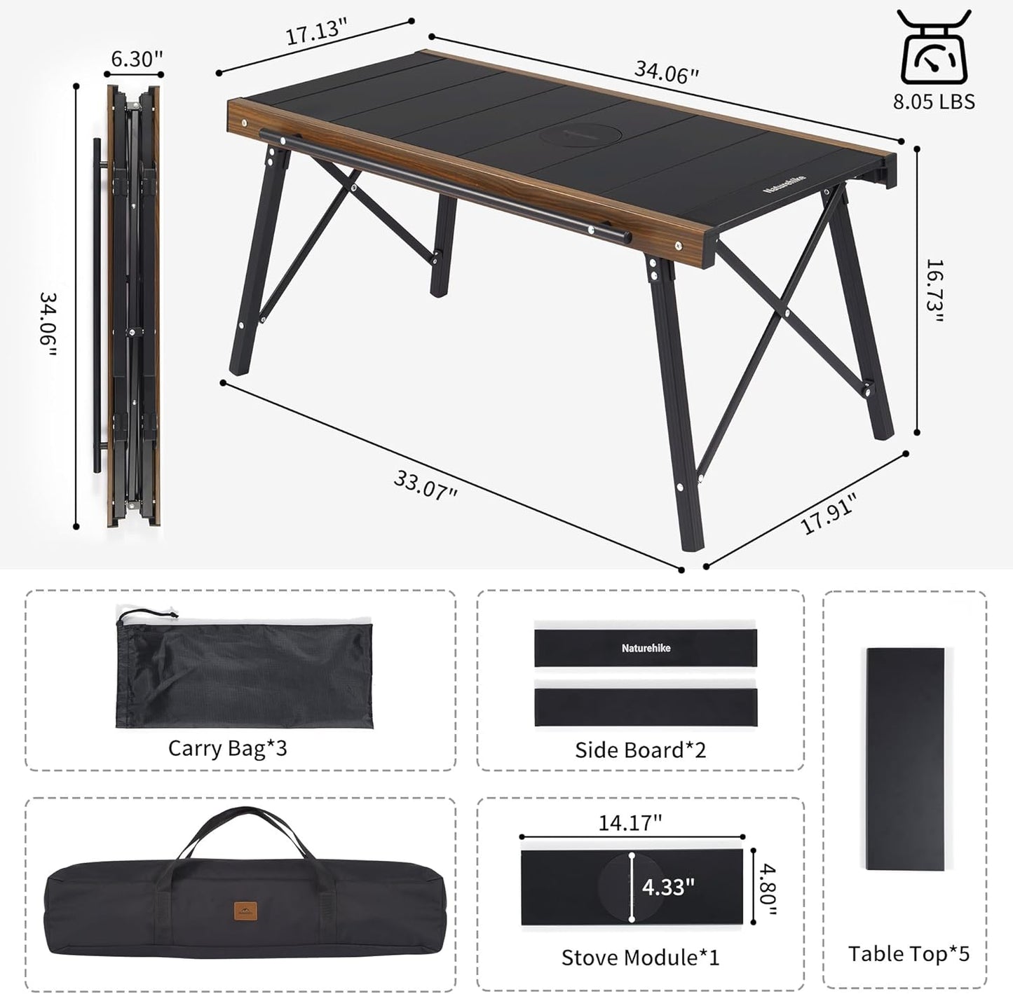 Portable Outdoor Folding Camping Table